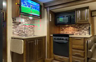 Family RV with a King Bed and Bunk Beds