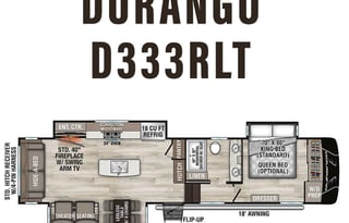 2021 KZ Durango D333RLT