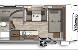 Coleman Lantern LT 17B Travel Trailer