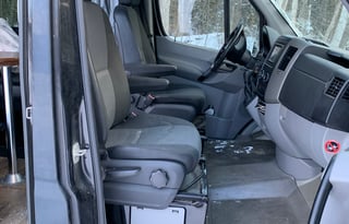 Ready for trekking! Sprinter van with living space