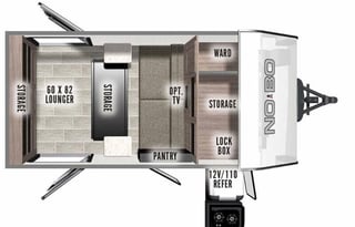 2021 Forest River RV No Boundaries NB10.5