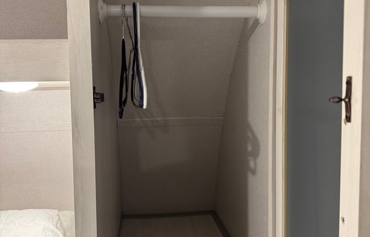 storage in master bedroom