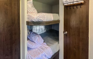 Casino getaway or night in the woods.