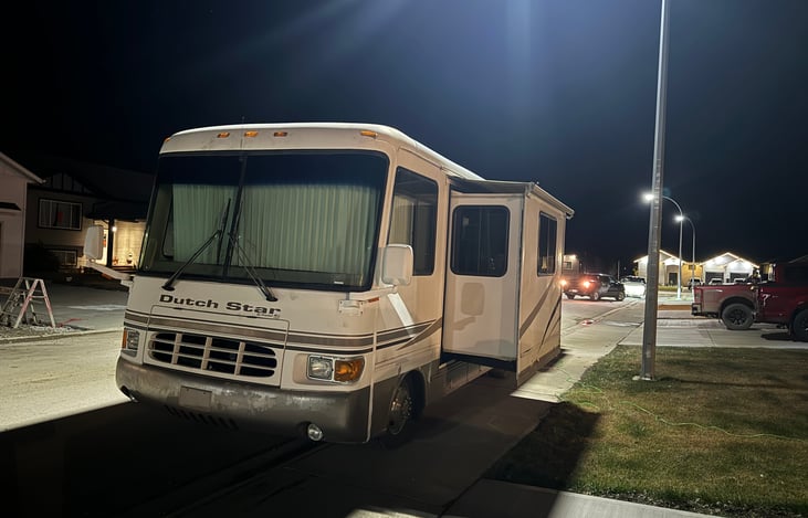 Slide out in operation