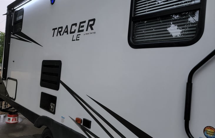 A hotel parked in front of your favorite destination!