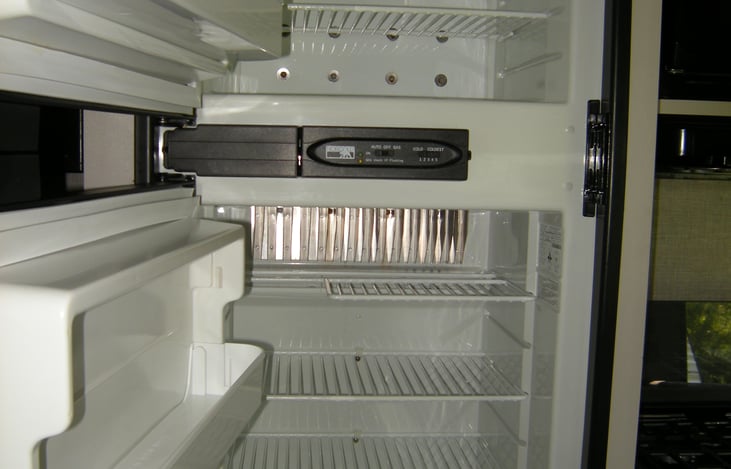 Fridge with separate freezer