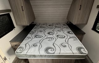 Keystone Passport Sleeps 8 comfortably.