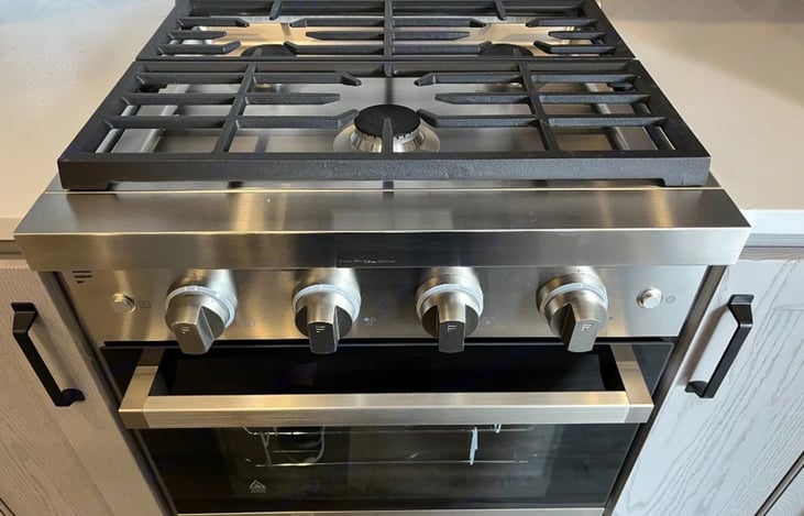 Gas stove (3 burner) and oven