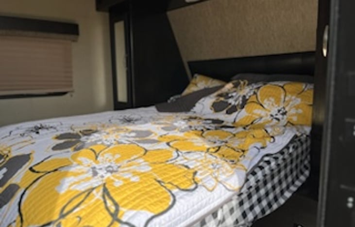 Master Bedroom with door to outside