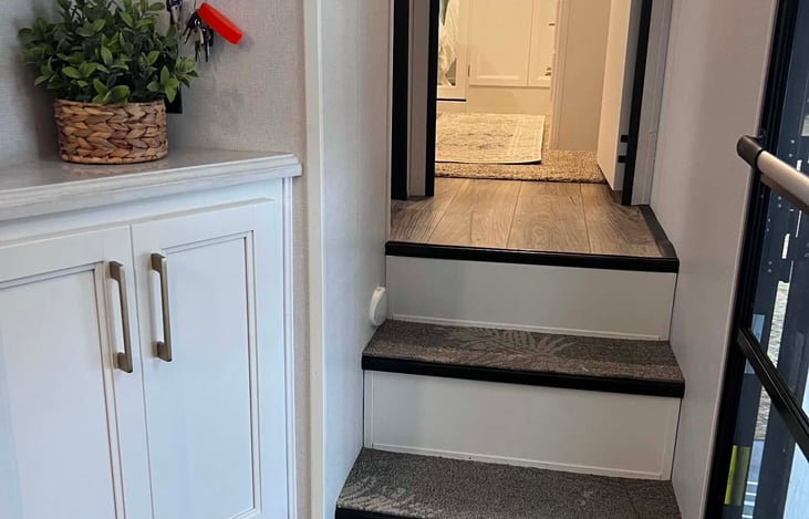 Stairs to the Bathroom/Bedroom