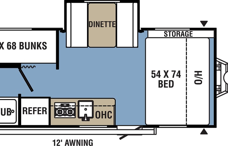 Make your sleeping and living arrangements