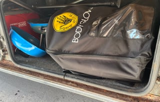 Caddy King RV, Sleeper Sectional, 4-Door Fridge TV