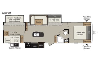 2018 Keystone RV Passport 3320BH Grand Touring