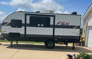 #1 2021 Wildwood FSX Slide Forest River RV 178BHSK