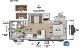 2024 Forest River RV Surveyor Legend 260BHLE