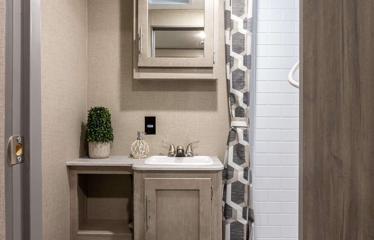 Bathroom with shower