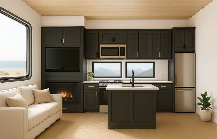 Renderings of our design/remodel.