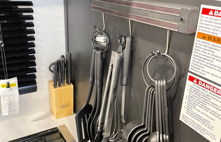 All utensils are included in rental.