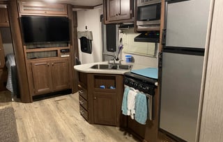 Bishop and Joshlyn's Family Fun Camper Rental.