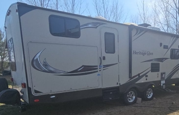 Rear Of Coach Outside Kitchen