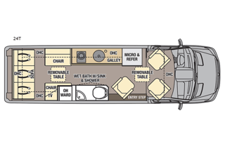 2018 Coachmen RV Galleria 24T