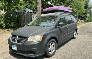 Sleeps 4, Dodge Grand Caravan, mini RV