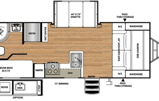 '16 Forest River Vibe Extreme Lite 250BHS