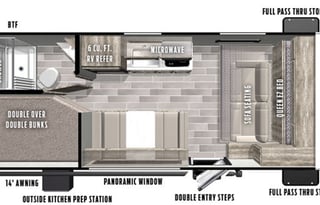 2020 Forest River RV Wildwood FSX 179DBK