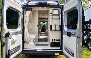 The Island Voyager Van • Sleeps 2 CB-1G