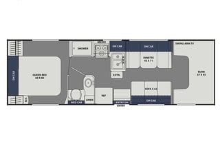 2022 Coachman, sleep 7-8