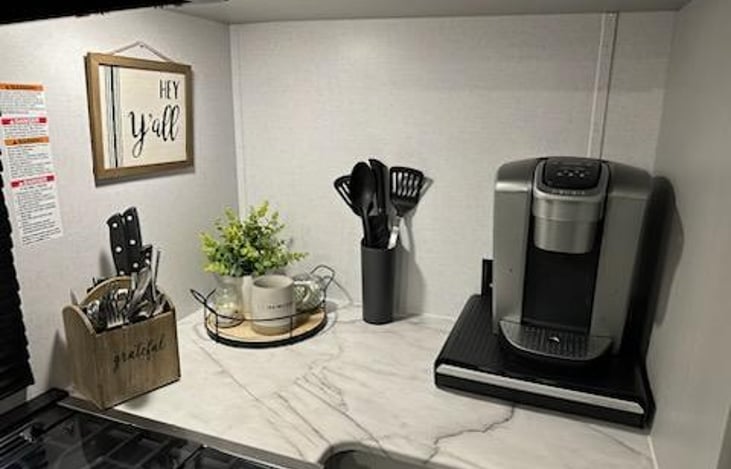 Keurig Coffee bar - complementary coffee during your stay!