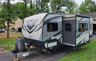 RV THERE YET? 2017 Forest River Toy Hauler RV