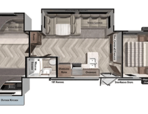 Forest River RV Wildwood 31KQBTS
