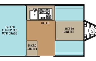 2016 Forest River RV Coachman Clipper C12RB