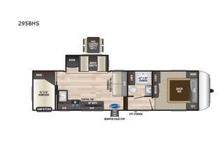 2019 Keystone RV Hideout 295BHS