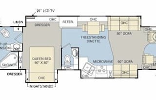 2008 monaco knight coach 40DFT