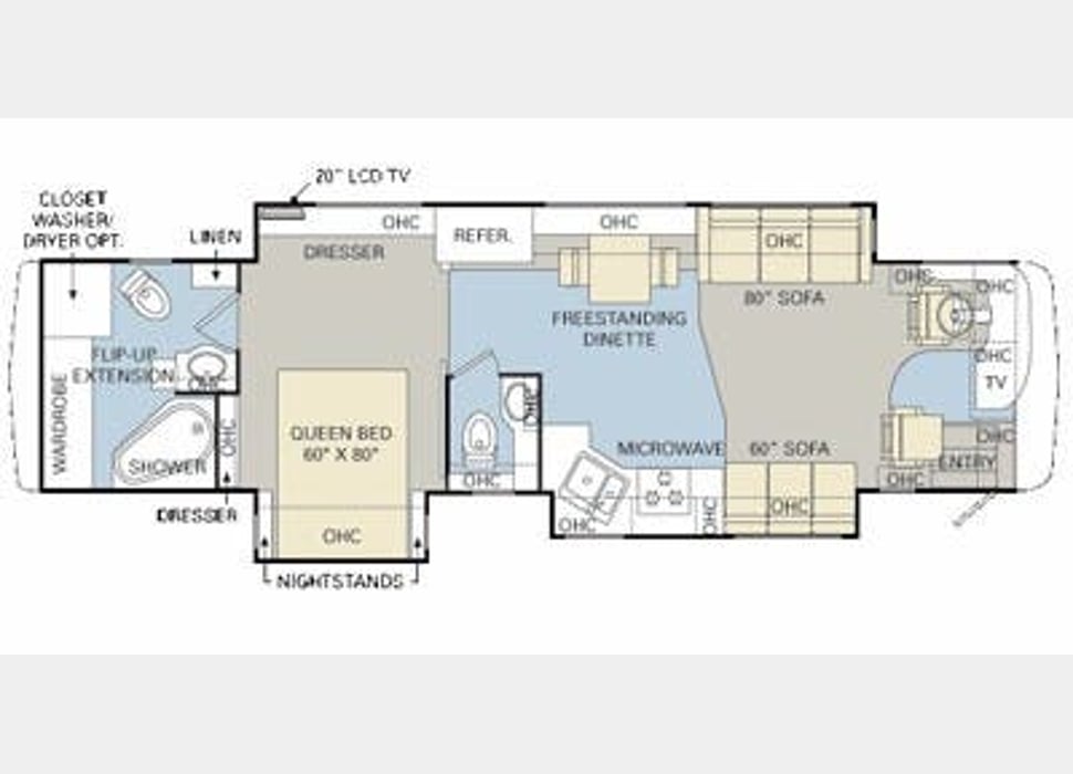 Class A Motor Home rentals in Midland City