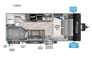 2023 Grand Design Imagine XLS 21BHE