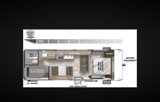 Luxury Towable Bunkhouse Sleeps 8 Fully Stocked