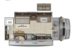2022 Entegra Coach Odyssey 26M - Gorgeous Inside