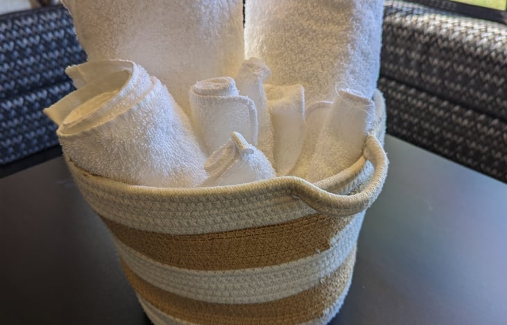 Linens available free of charge upon request!