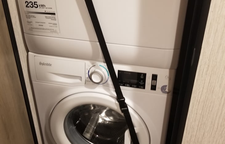 Full size washer and dryer