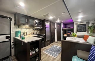 Cozy little home on wheels. 2020 Wildwood trailer