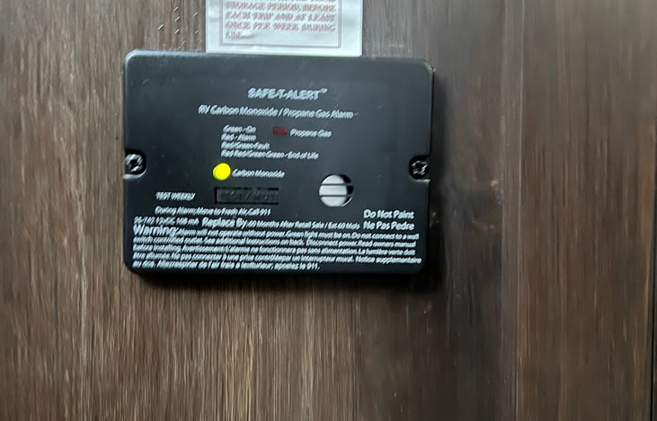 Carbon Monoxide and Smoke Detector's.