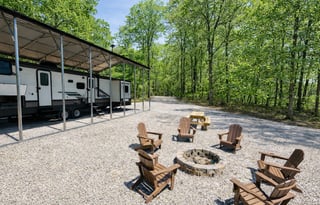 Knotty Acres (Stationary) Travel Trailer