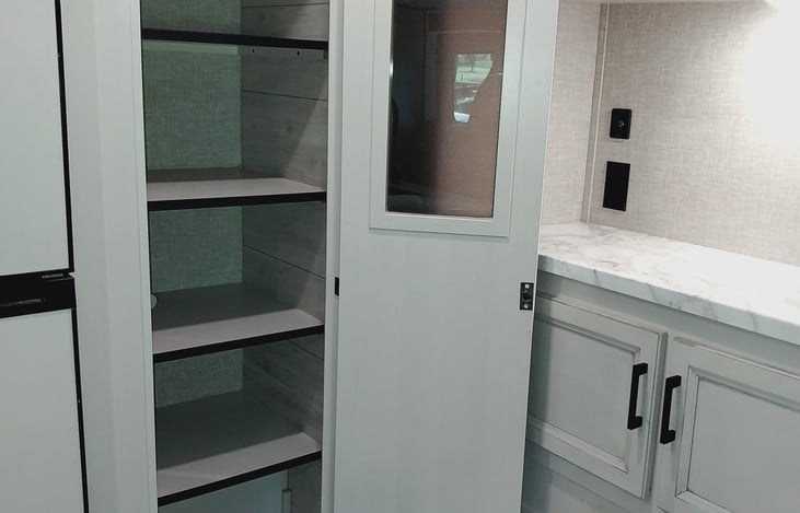 Pantry, in the kitchen