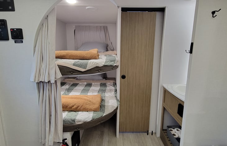 Double size bunks