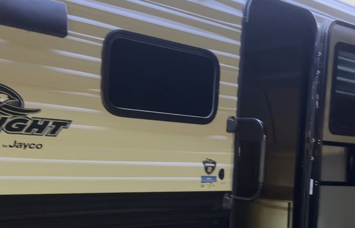 It has LED lights for your evening usage.