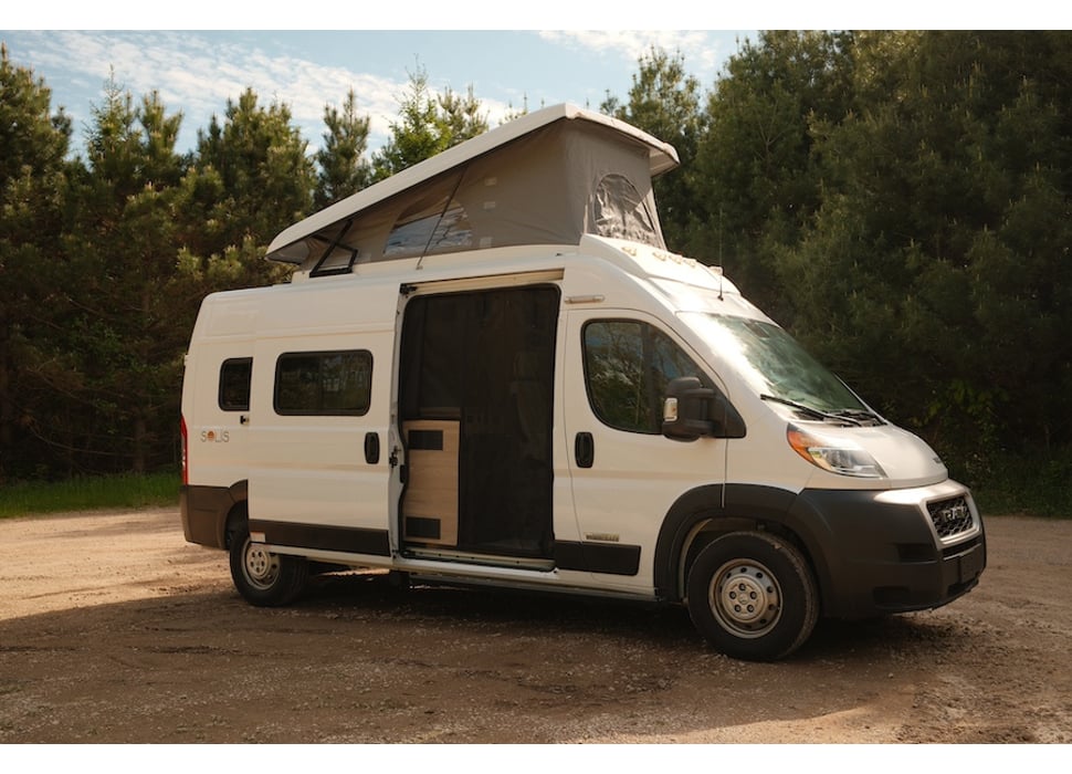 Class B Camping Van rentals in Minneapolis