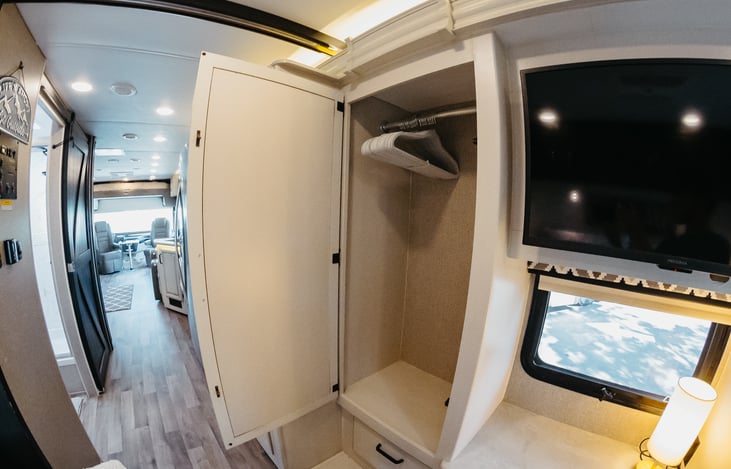 Plenty of closet space